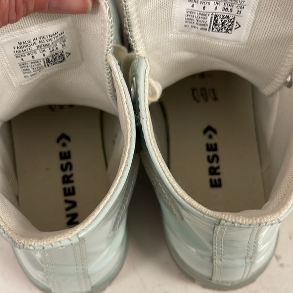 Converse Chuck Taylor All Star High 'Teal Tint Pink Foam' 166447C Women’s Size 6 - Picture 14 of 16